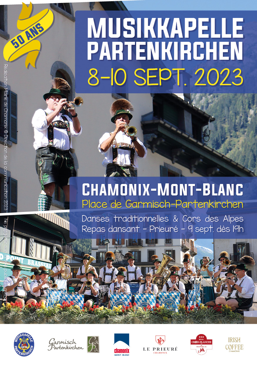 50 ans du jumelage Chamonix-Mont-Blanc — Garmisch-Partenkirchen