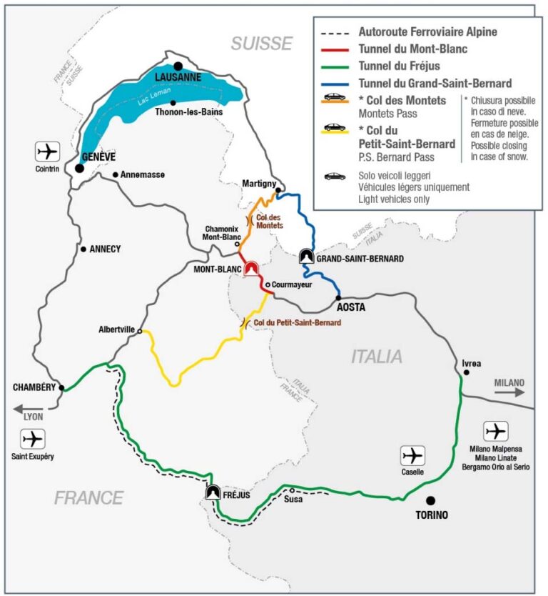 fermeture totale du tunnel du Mont-Blanc du 16 octobre au lundi 18 décembre 2023 pour tavaux