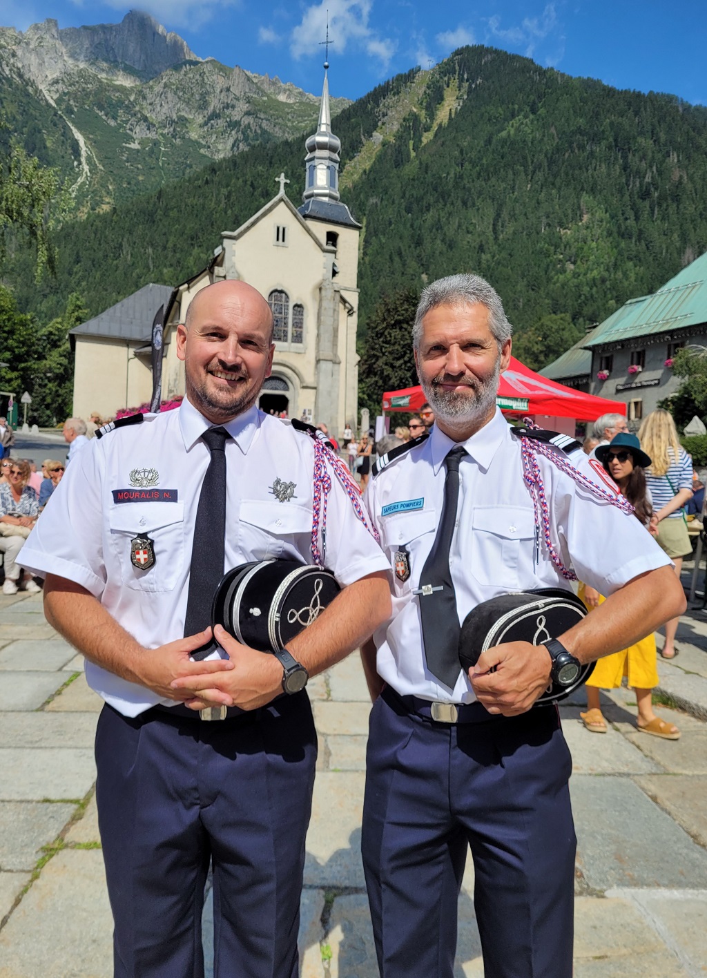Le capitaine Nicolas Mouralis quitte le commandement du Centre de Secours Principal de Chamonix-Mont-Blanc